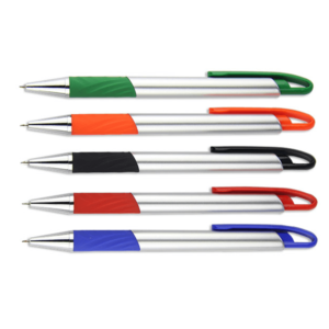 עט כדורי מעוצב בצבעים שונים