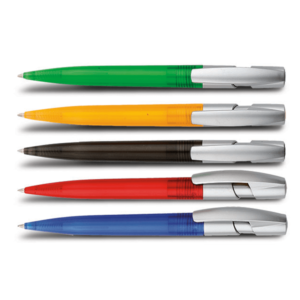עט כדורי ממותג בצבעים שונים