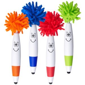עט טאץ סמיילי במגוון צבעים