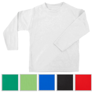 חולצה ארוכה ממותגת במגוון צבעים