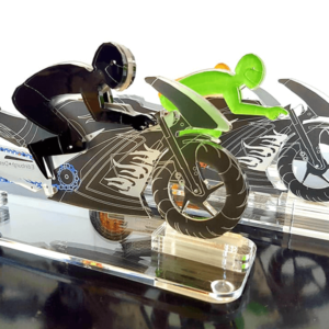 פסלון אופנוע תלת מימדי ייחודי
