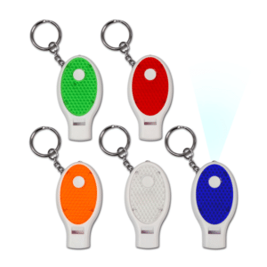 מחזיק מפתחות פנס משרוקית במגוון צבעים