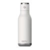 רוב בקבוק תרמי נירוסטה חם קר משולב עם רמקול Bluetooth במכסה לבן